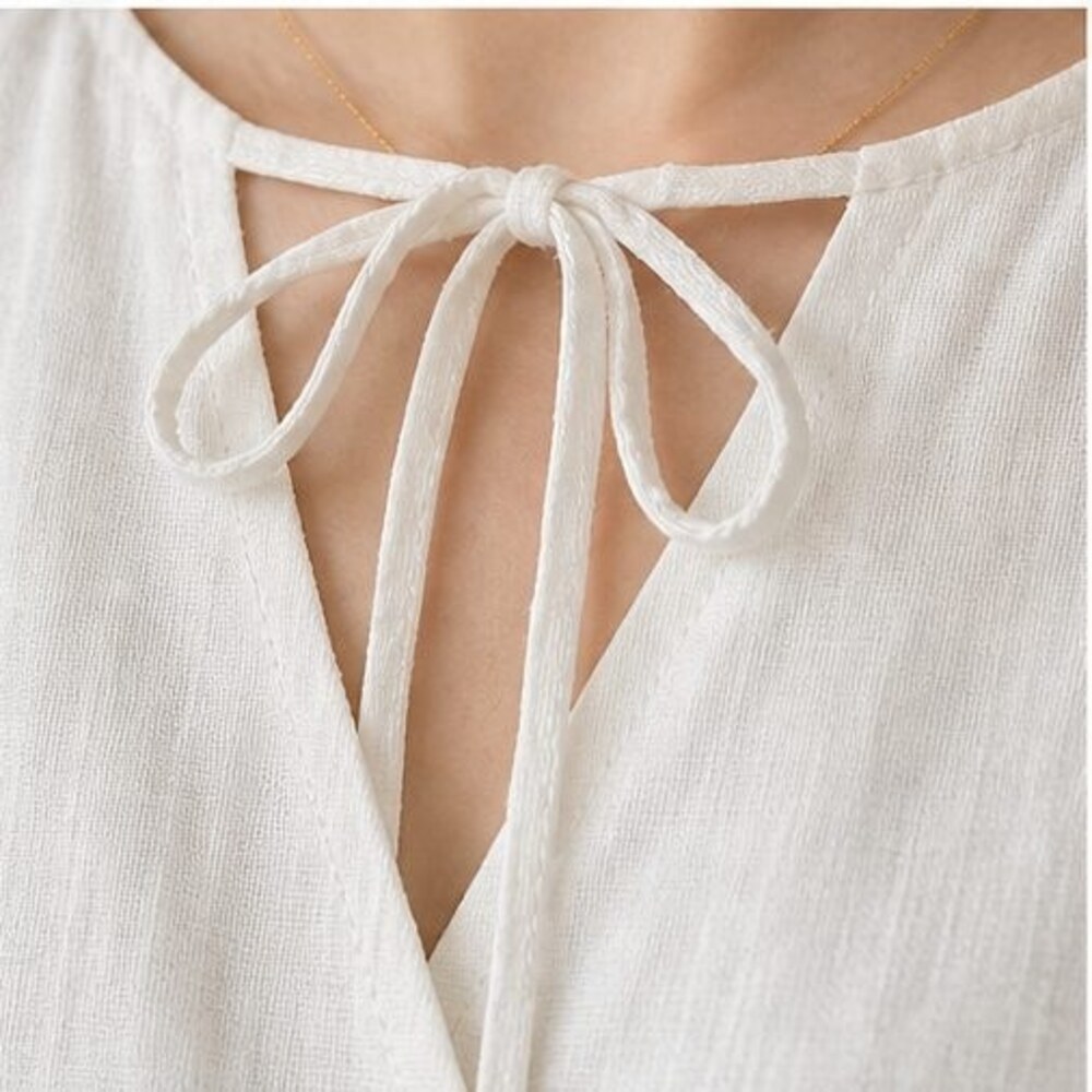 Ivory Tunic Blouse - Picture 4 of 6